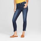Women's High-rise Skinny Crop Jeans - Universal Thread Dark Wash