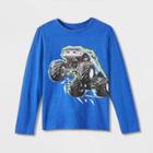 Boys' Monster Truck Long Sleeve Graphic T-shirt - Cat & Jack Blue