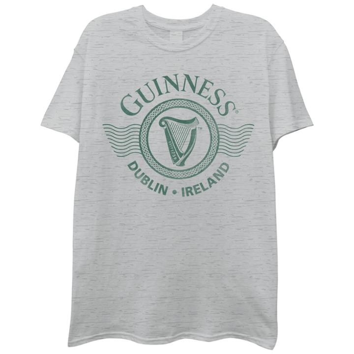 Men's Guinness Logo Short Sleeve Graphic T-shirt - Heather Gray