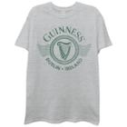 Men's Guinness Logo Short Sleeve Graphic T-shirt - Heather Gray