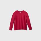 Women's Crewneck Fleece Pullover - A New Day Pink