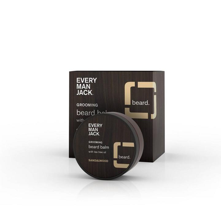 Every Man Jack Sandalwood Grooming Beard Balm - 2oz, Adult Unisex