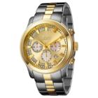 Target Men's Jbw Jb-6218-c Delano Japanese Movement Stainless Steel Real Diamond Watch - Two Tone