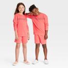 Kids' Pullover Sweatshirt - Cat & Jack Coral
