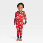 Toddler Holiday Gnomes Print Matching Family Pajama Set - Wondershop Red