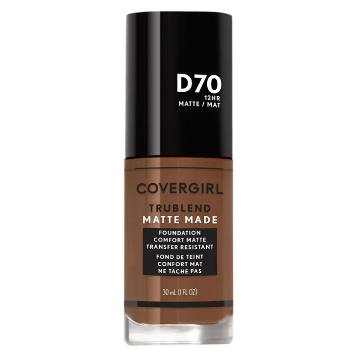 Covergirl Trublend Matte Made Foundation D70 Cappuccino