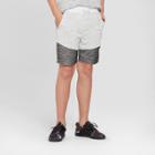 Boys' Knit Moto Shorts - Art Class Gray