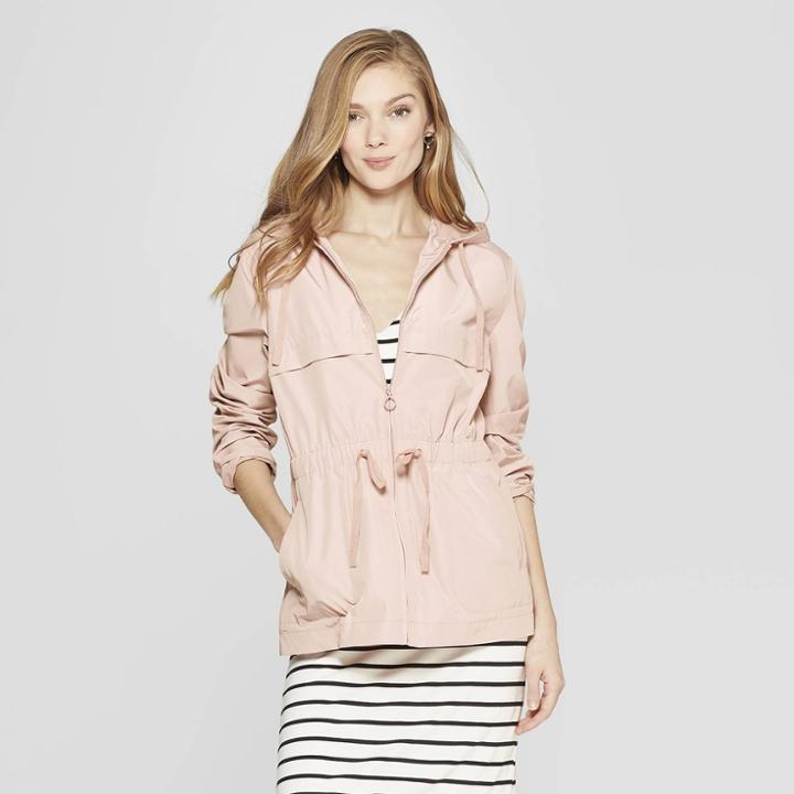 Women's Anorak Jacket - A New Day Pink