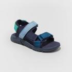Boys' Jade Ankle Strap Sandals - Cat & Jack Navy Blue