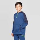 Boys' Fleece 1/4 Zip Hoodie - C9 Champion Navy Blue Heather