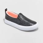 Girls' Hailey Slip-on Sneakers - Cat & Jack Black