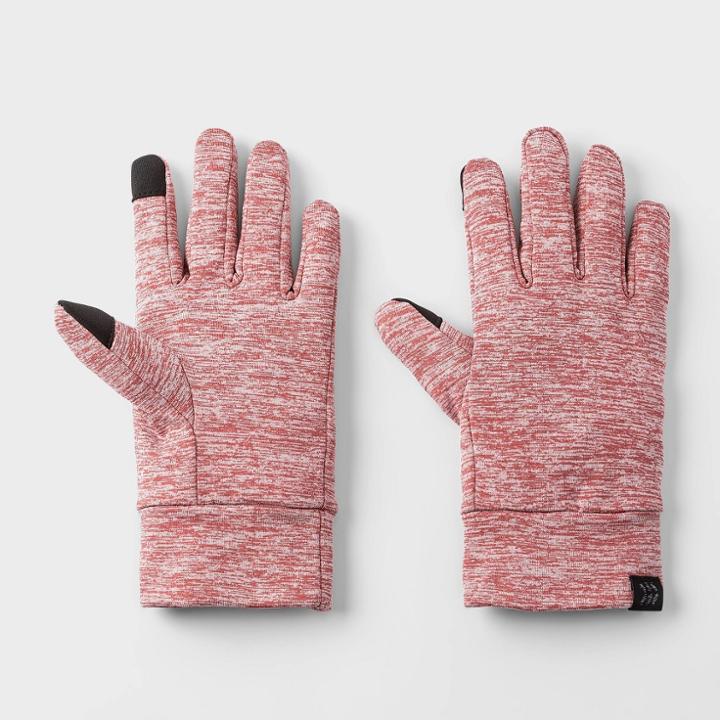 Girls' Running Gloves - All In Motion Pink