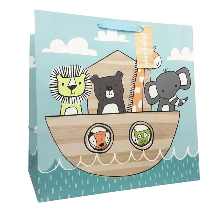 Spritz Wood Art Cub Gift Bag -