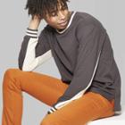 Men's Long Sleeve Varsity T-shirt - Original Use Essential Gray