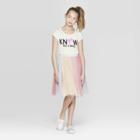 Girls' Barbie 60th Anniversary Know No Limits Flip Sequin Dress - L,
