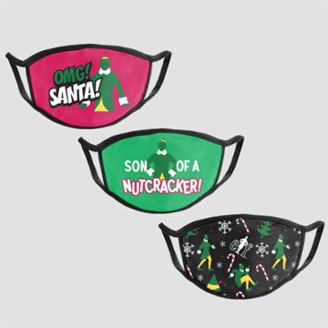 3pk Men's Elf Face