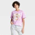 Women's Sailor Moon Short Sleeve Cropped Graphic T-shirt - Pink