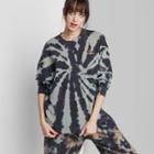 Oversized Sweatshirt - Wild Fable Mint Green Tie-dye