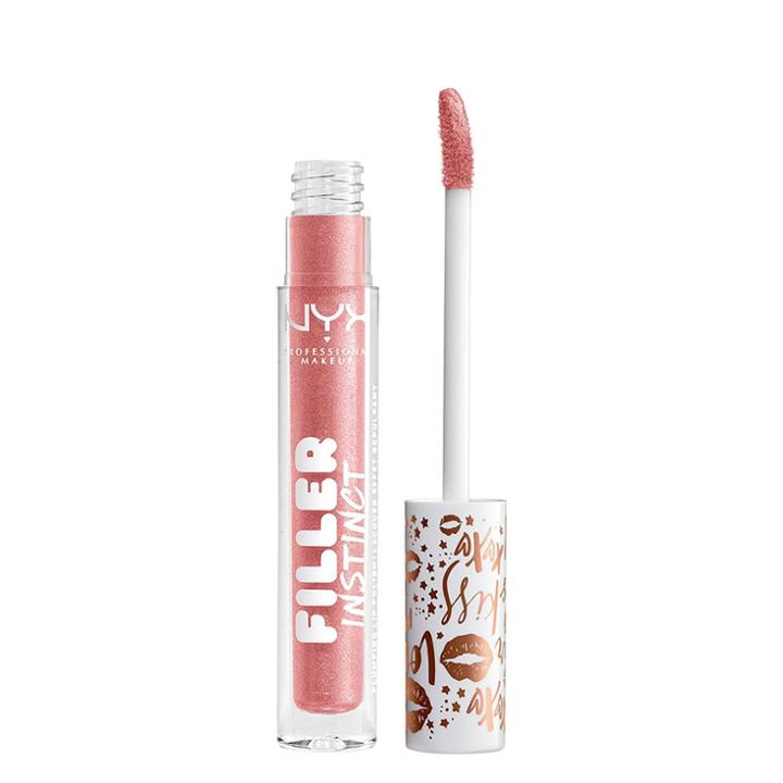 Nyx Professional Makeup Filler Instinct Plumping Lip Polish Sparkling Please - 0.08oz, Adult Unisex