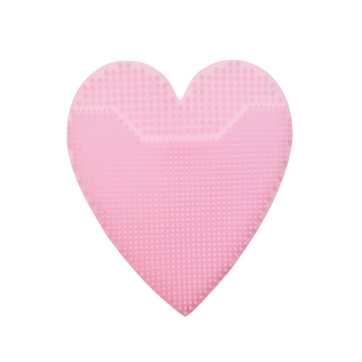 Skin Camp Silicone Heart Brush