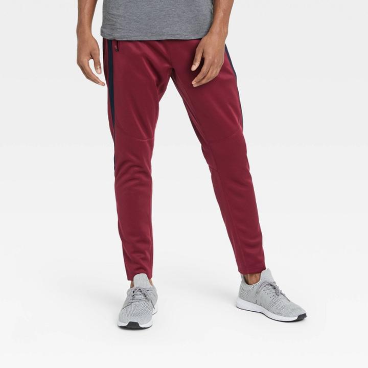 Men's Big & Tall Run Knit Pants - All In Motion Red Xxxl
