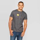 Petitemen's Printed Standard Fit Camper Short Sleeve Crew Neck Graphic T-shirt - Goodfellow & Co Gray S, Men's,