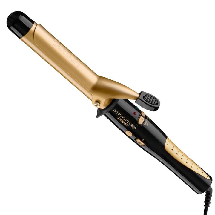 Infiniti Pro Gold By Conair Tourmaline Ceramic Curling Iron 1, Adult Unisex, Black