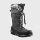 Women's Ruthie Microsuede Functional Winter Boots - Universal Thread Gray