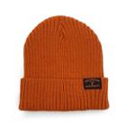 Concept One Men's Yellowstone Burnt Ribbed Beanie - Orange