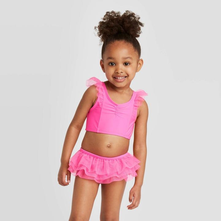 Toddler Girls' Bikini Set - Cat & Jack Pink