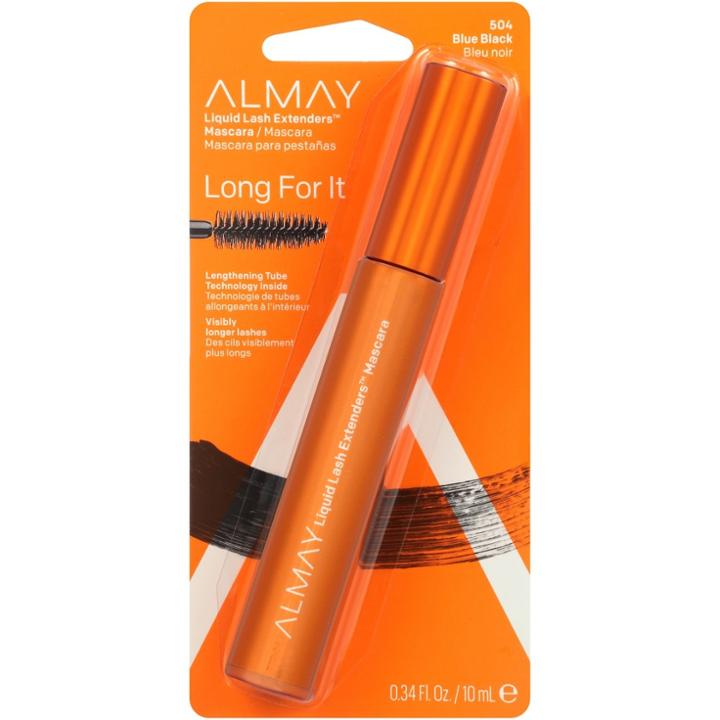 Almay Liquid Lash Extenders Mascara 604 Blue Black - 0.34 Fl Oz,