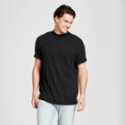 Men's Short Sleeve Seamed Mock Neck T-shirt - Jackson Black