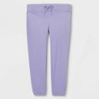 Maternity Match Back Jogger Pants - Isabel Maternity By Ingrid & Isabel Purple