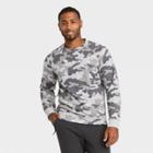 All In Motion Men's Camo Print Cotton Fleece Crewneck Pullover - All In