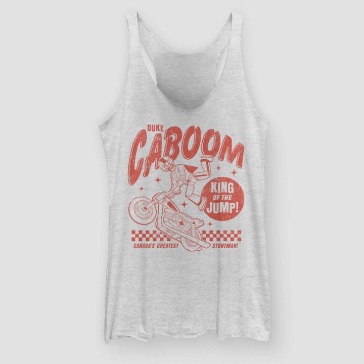 Women's Toy Story The Greatest Stuntman Tank Top (juniors') - White Heather