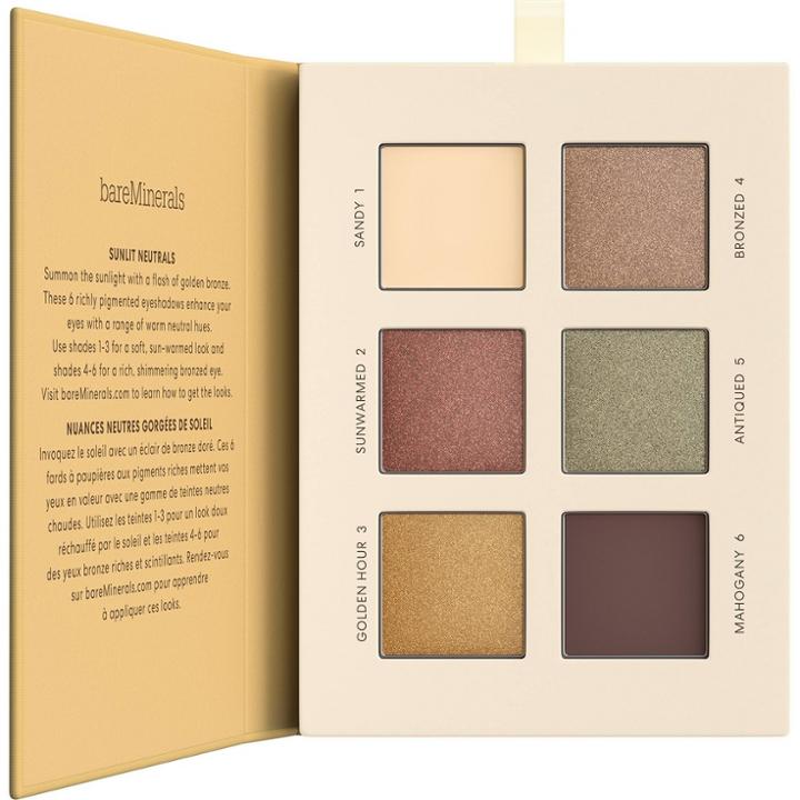 Bareminerals Mineralist Pressed Eyeshadow Palette - Sunlit - 0.4oz - Ulta Beauty