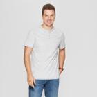 Men's Regular Fit Short Sleeve Henley Shirt - Goodfellow & Co White