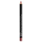 Nyx Professional Makeup Suede Matte Lip Liner Whipped Caviar - 0.16oz, Adult Unisex, Whipped Black