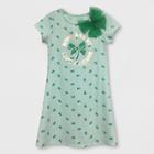 Nickelodeon Plus Size Girls' Jojo Siwa St. Patrick's Day Dress - Mint Green