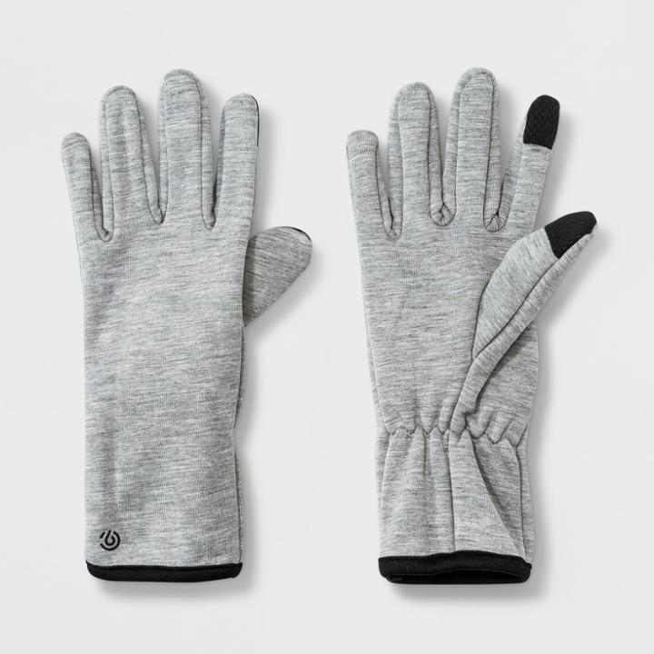 Women's Jersey Velour Gloves - C9 Champion Gray