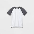 Boys' Short Sleeve Performance T-shirt - All In Motion White
