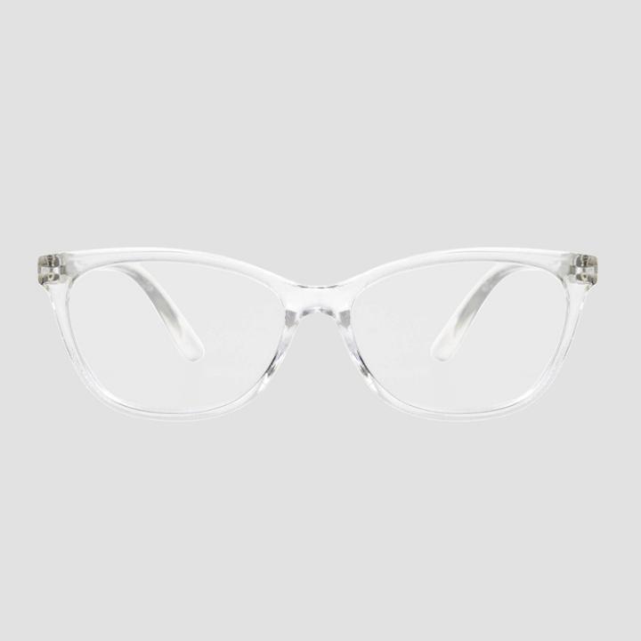 Women's Cateye Reading Glasses - A New Day Clear, Brown