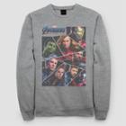Women's Marvel Avengers Group Fleece Sweatshirt (juniors') - Athletic Heather