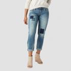 Denizen From Levi's Women's Mid-rise Modern Slim Cuffed Jeans - Medium Wash