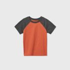 Toddler Boys' Short Sleeve Crew Neck T-shirt - Cat & Jack Orange