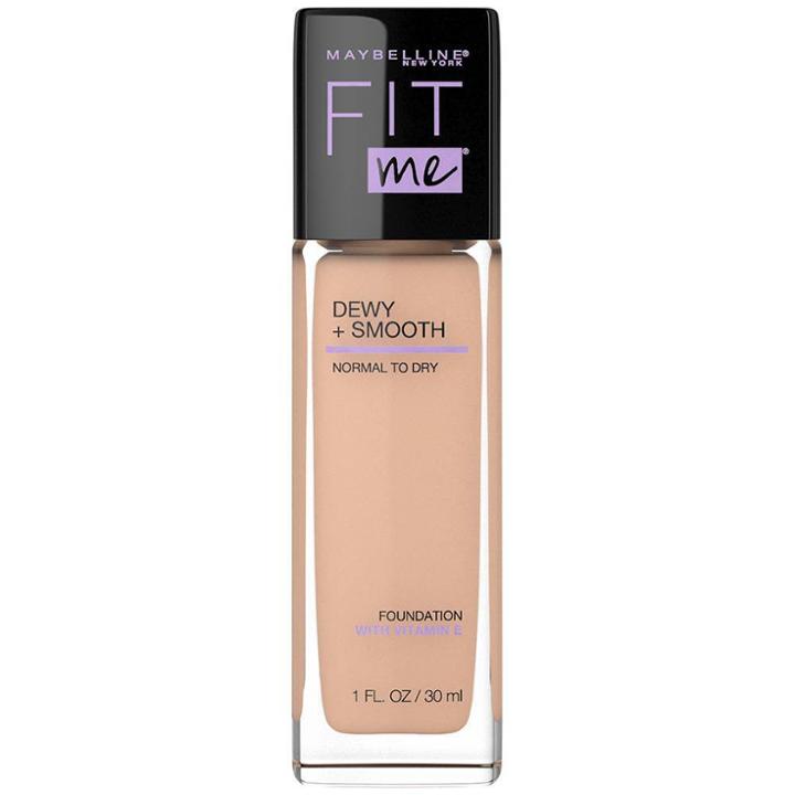 Maybelline Fit Me Dewy + Smooth Foundation Spf 18 - 130 Buff Beige