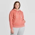 Women's Hooded Fleece Sweatshirt - Universal Thread Red