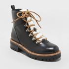 Women's Leighton Hiking Boots - A New Day Black
