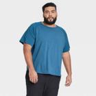 Men's Big & Tall Short Sleeve Run T-shirt - All In Motion Blue