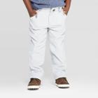 Toddler Boys' Lined Chino Pants - Cat & Jack Gray